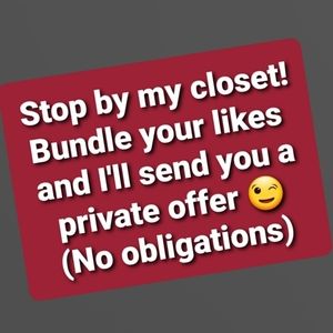 Bundle and save !👜👚👛👖👕👟🎒